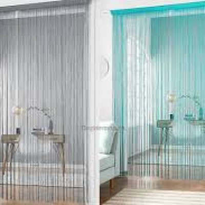 Rèm đính hạt châu mã 02